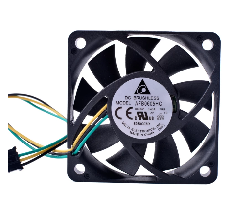 Original DELTA AFB0605HC Cooling Fan 5V 0.4A 1.45W 3wires AFB0605HC Fans